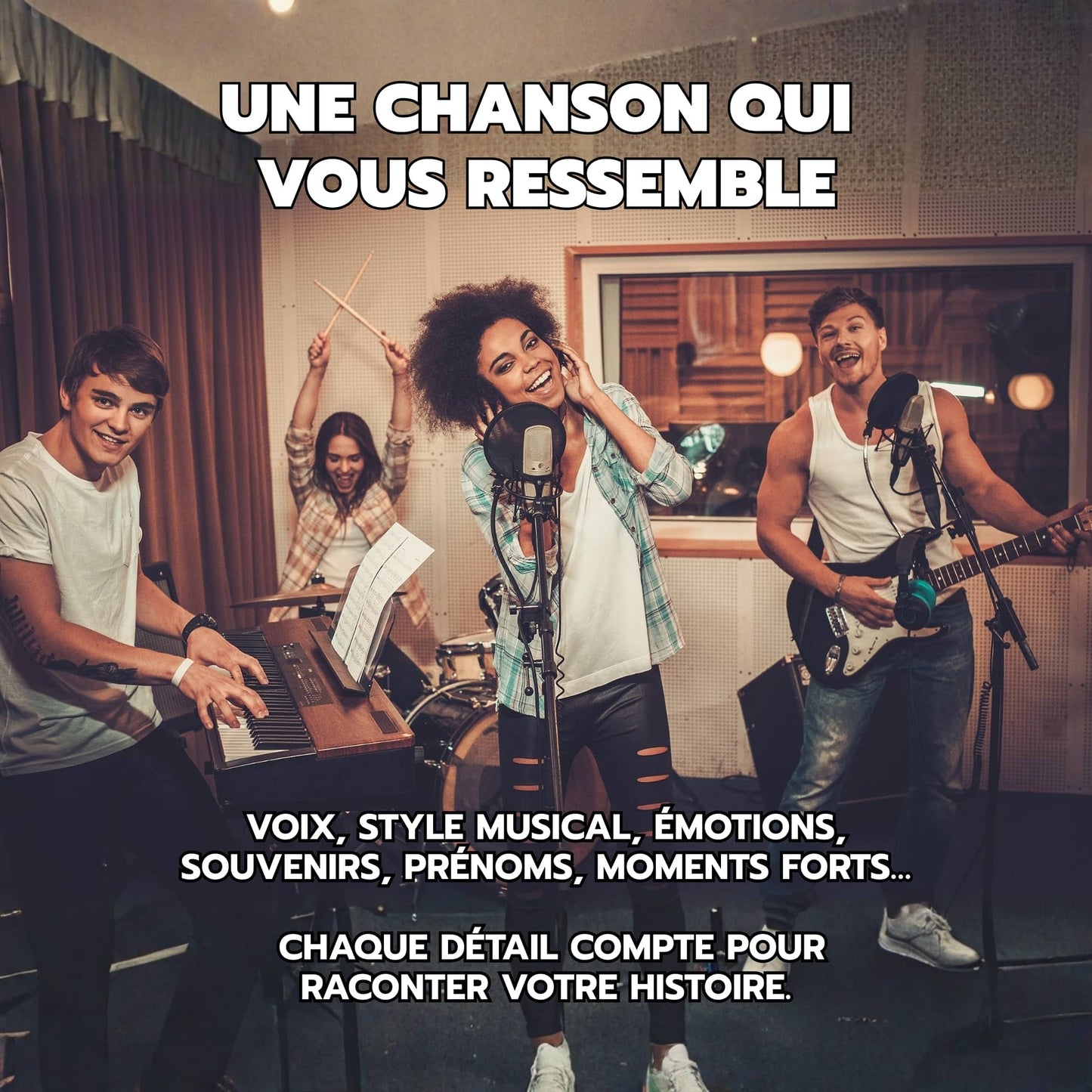 CRÉEZ VOTRE CHANSON PERSONNALISÉE 🎵