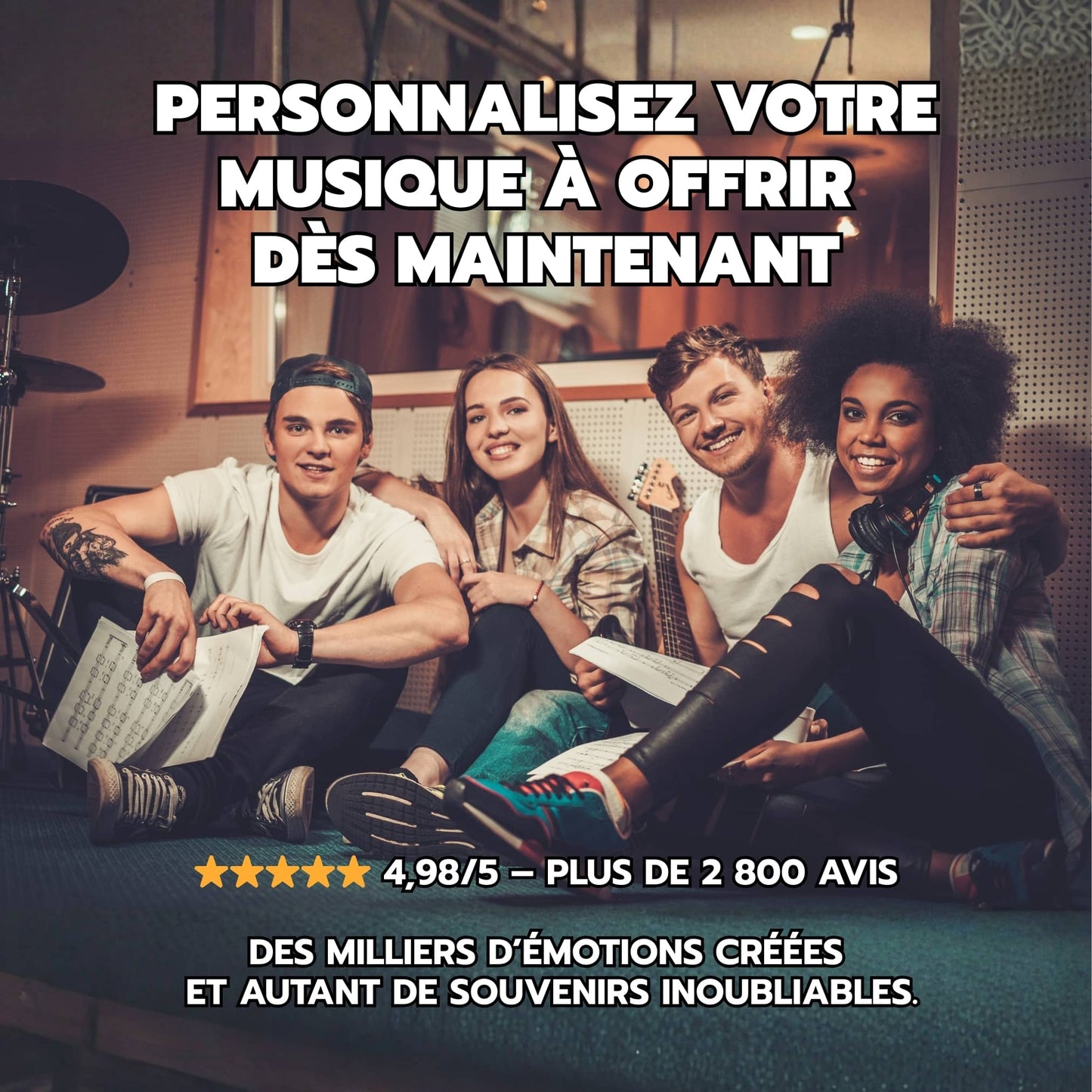 CRÉEZ VOTRE CHANSON PERSONNALISÉE 🎵
