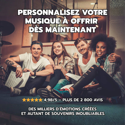 CRÉEZ VOTRE CHANSON PERSONNALISÉE 🎵